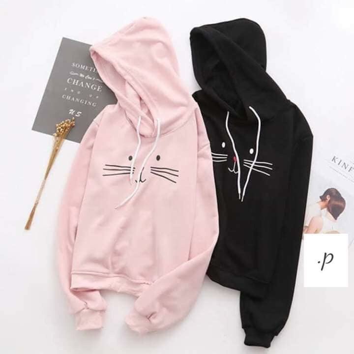 Áo Hoodie Mèo Xinh Xắn
