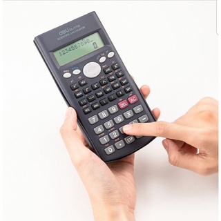 Máy tính học sinh deli 1710 scientific calculator 10+2 chính hãng