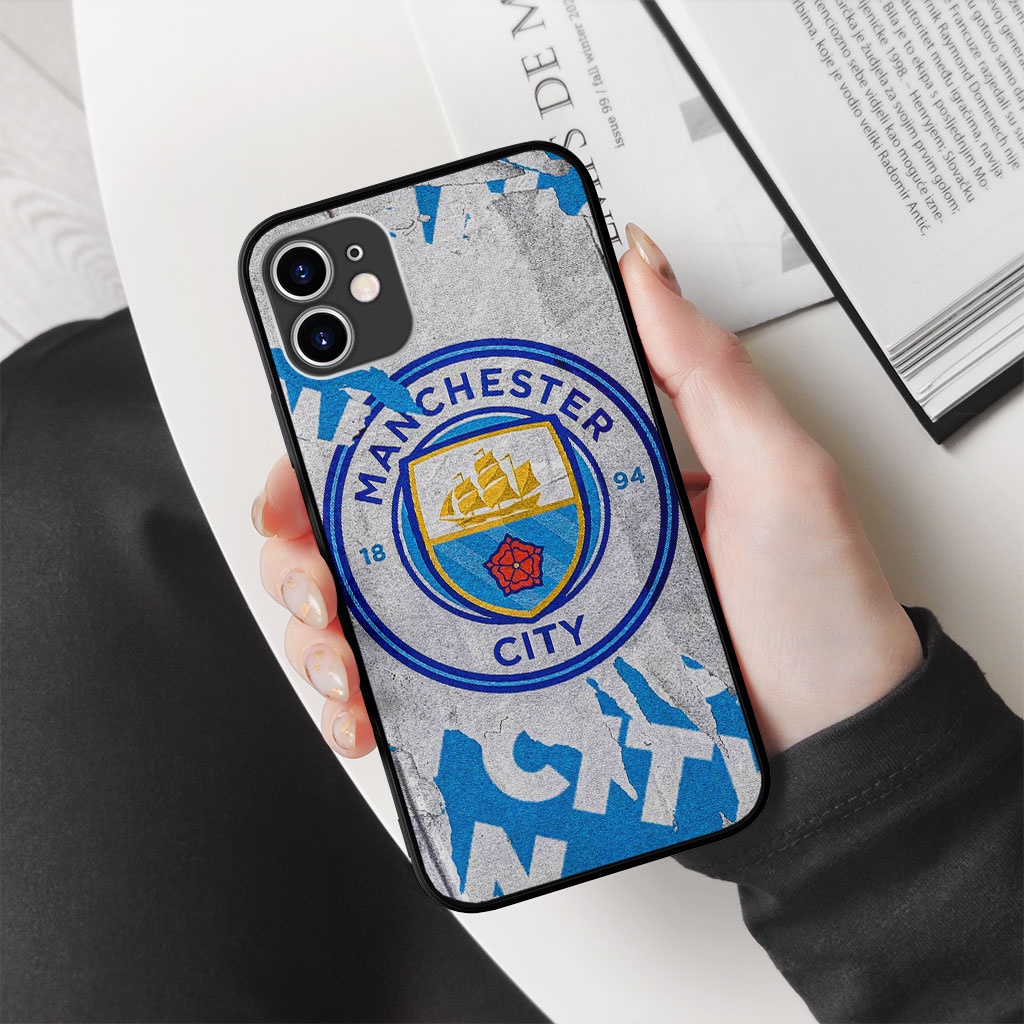Ốp lưng silicon logo Manchester city 5 cho iphone 6 - iphone 13 MCT20210025