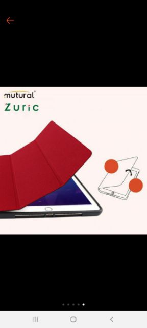 Bao da iPad Pro 11 inch, chính hãng Mutural Yashi (có khay đựng bút)