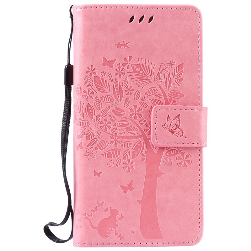 Sony Xperia M2 unisex classic fashion PU wallet flip cover phone Case