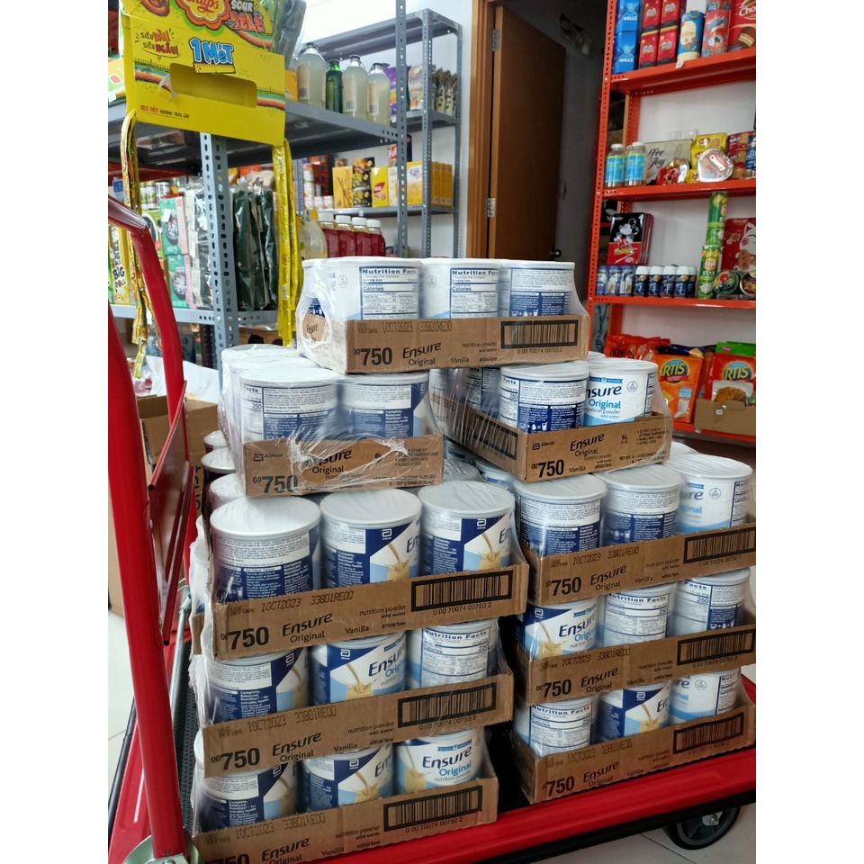 COMBO 6 LON Sữa Ensure ORIGINAL 397g Mỹ CHÍNH HÃNG MỚI NHẤT DATE 2/25