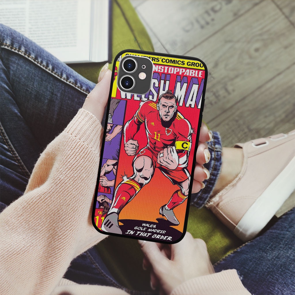 Ốp lưng gareth bale poster collage pro 13 11 12 promax 7 8 plus xs X Xr  ART20222596