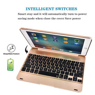 Niceeshop Ipad 9.7 Bàn phím Place Inch, Flip Open Wireless Ipad Bàn phím Bluetooth có vỏ bảo vệ cho 9.7 inch iPad Air2 /