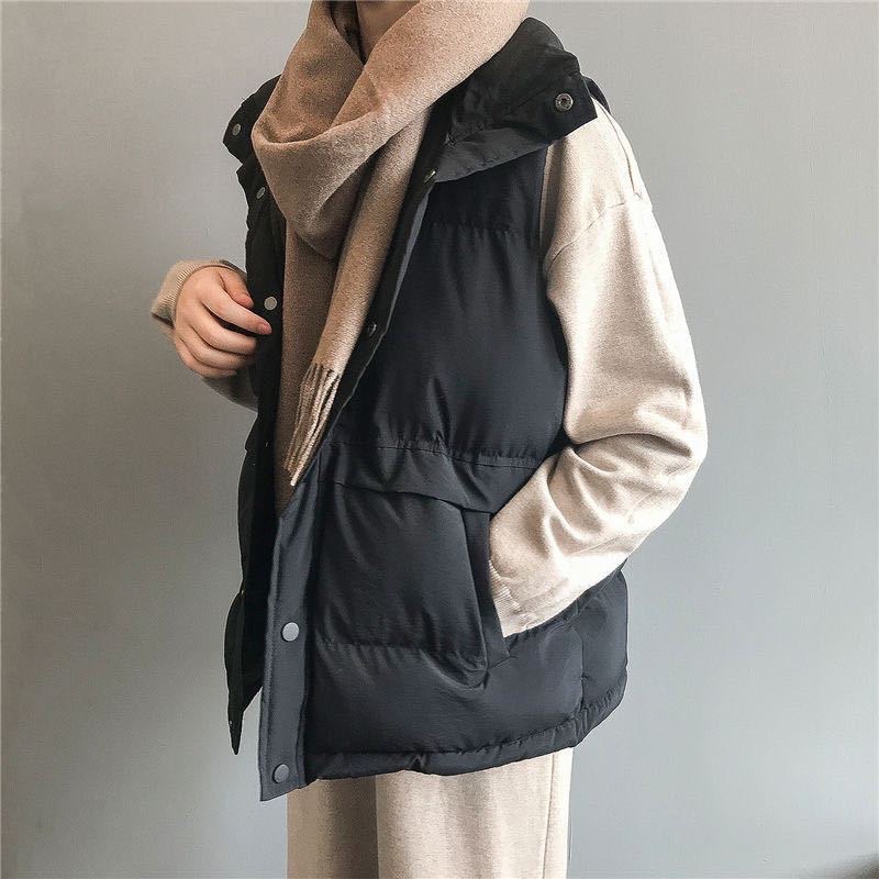 Áo gile phao 2 màu hàng Qc loại 1