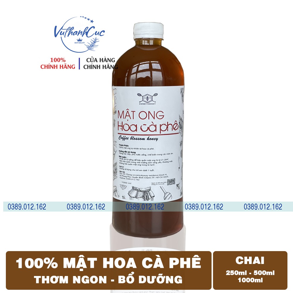 [NGUYÊN CHẤT 100%] Mật Ong Hoa Cà Phê Đaklak