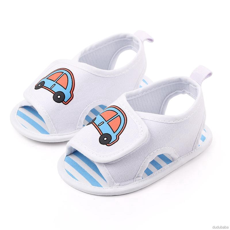 Giày Sandal Đế Mềm Họa Tiết Hoạt Hình Chống Trượt Cho Bé Trai Và Gái