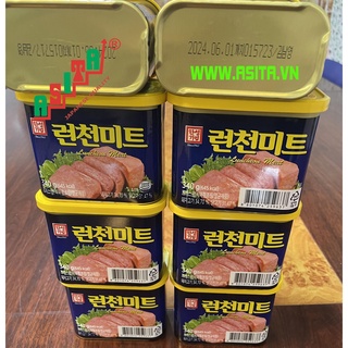 Thịt hộp hàn quốc 340g date 2024