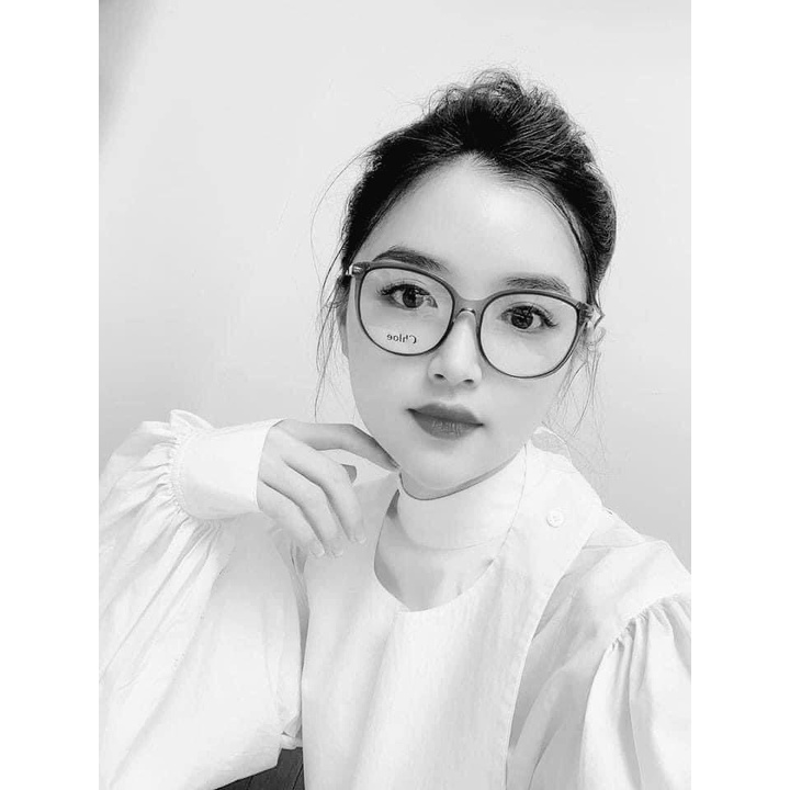 Gọng cận Chloe viền xám đen CE2719  dark grey