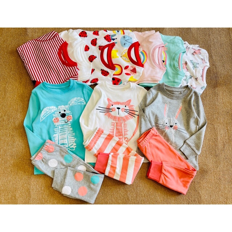 Bộ cotton Next hàng Combodia dư xịn cho bé trai/bé gái