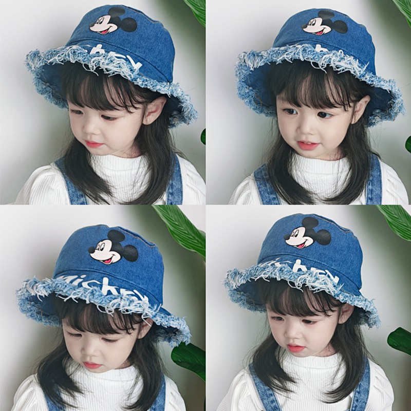 Nón Tai Bèo Chuột Mickey Xinh Xắn Dành Cho Bé