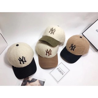 Mũ lông cừu NY cao cấp cho nam và nữ