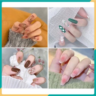 Móng tay giả kèm keo mẫu mới [R301-R340]