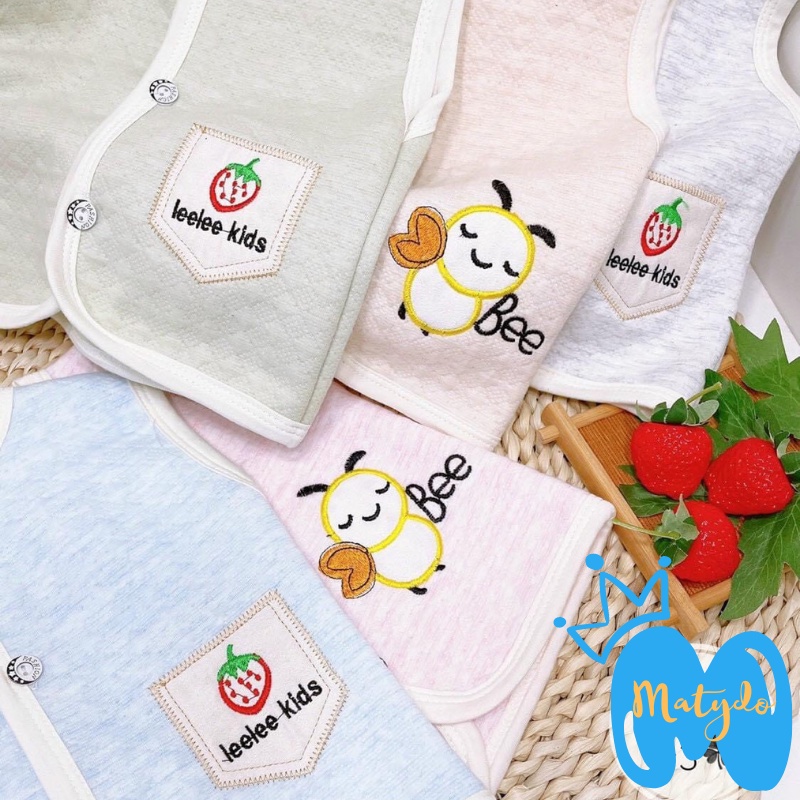 Áo gile cho bé sơ sinh MATYDO cotton nỉ cho ngày lạnh thu đông