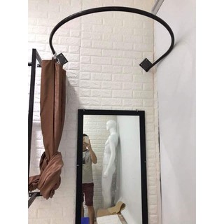 Quây thử đồ chưa có rèm - Khung thử đồ