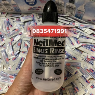 Bình rửa mũi neilmed 240ml (hàng tách set) (k kèm muối)