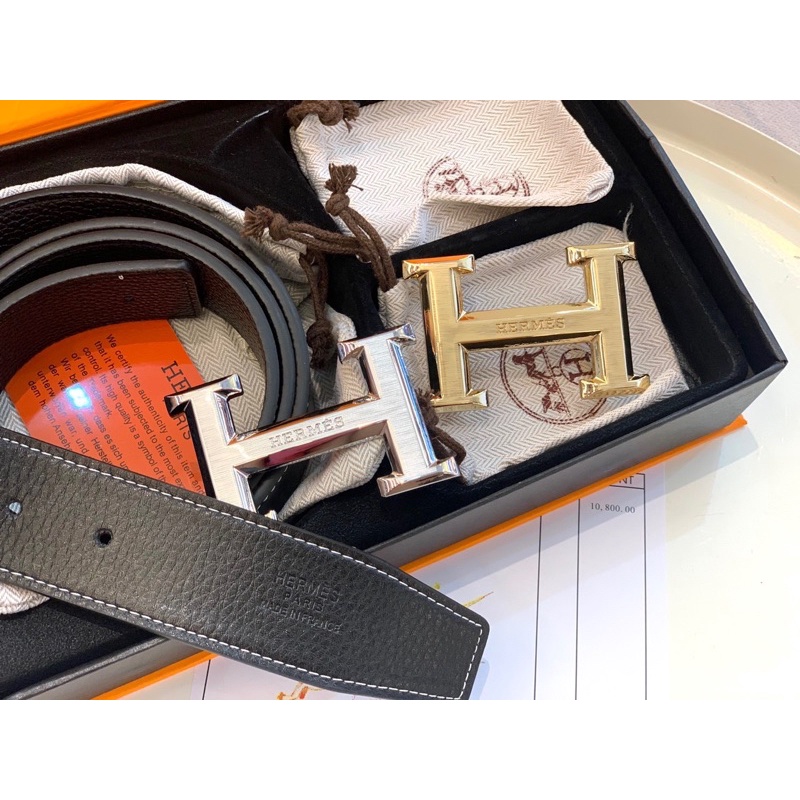 SET DÂY LƯNG DÂY NỊT NAM H.M BẢN 3,5CM