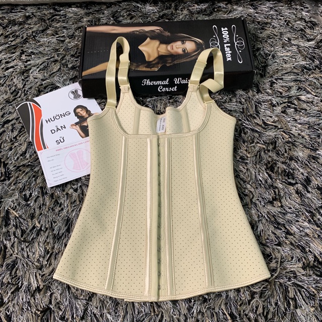 Đai nịt bụng gile latex thông hơi dài 29 cm( cho nàng nhiều mỡ lưng ) | BigBuy360 - bigbuy360.vn