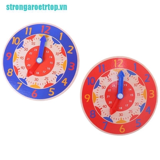 Đồng Hồ Đồ Chơi Bằng Gỗ Cho Bé