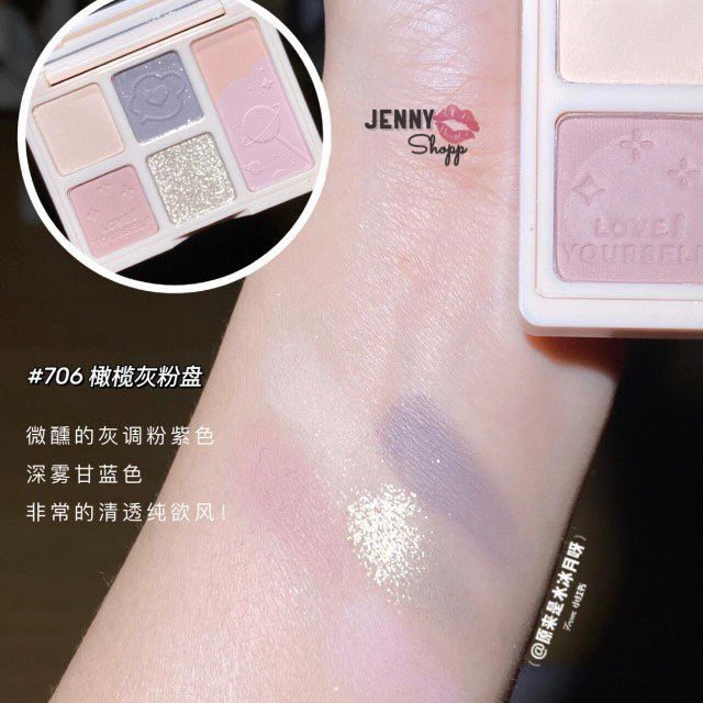 Bảng Phấn Mắt 6 Ô Gogo Tales Bubble Candy Ball Eyeshadow Palette