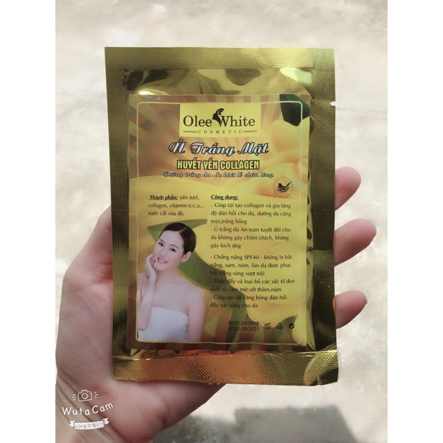 [SP Chính Hãng] Ủ TRẮNG MẶT HUYẾT YẾN COLLAGEN ( hàng chuyên dùng trong spa) | BigBuy360 - bigbuy360.vn