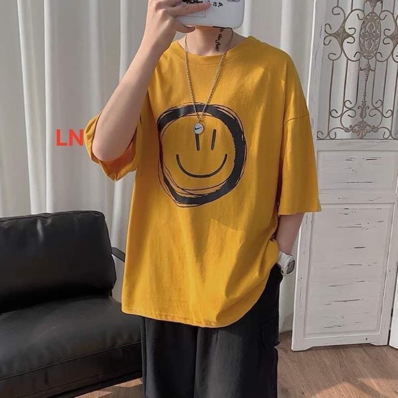 Áo phông mặt cười to LN11