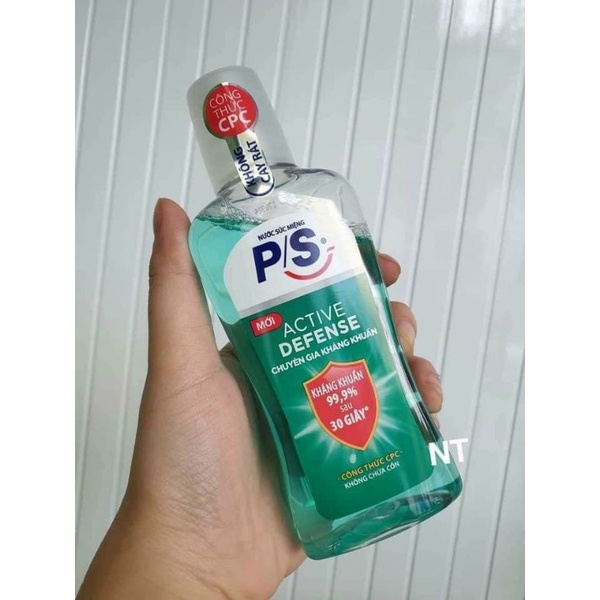 Nước xúc miệng kháng khuẩn ps 130ml