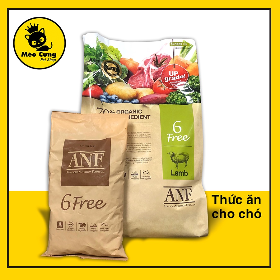 HẠT CHO CHÓ ANF 6FREE NHIỀU LOẠI , THỨC ĂN CHO CHÓ ANF