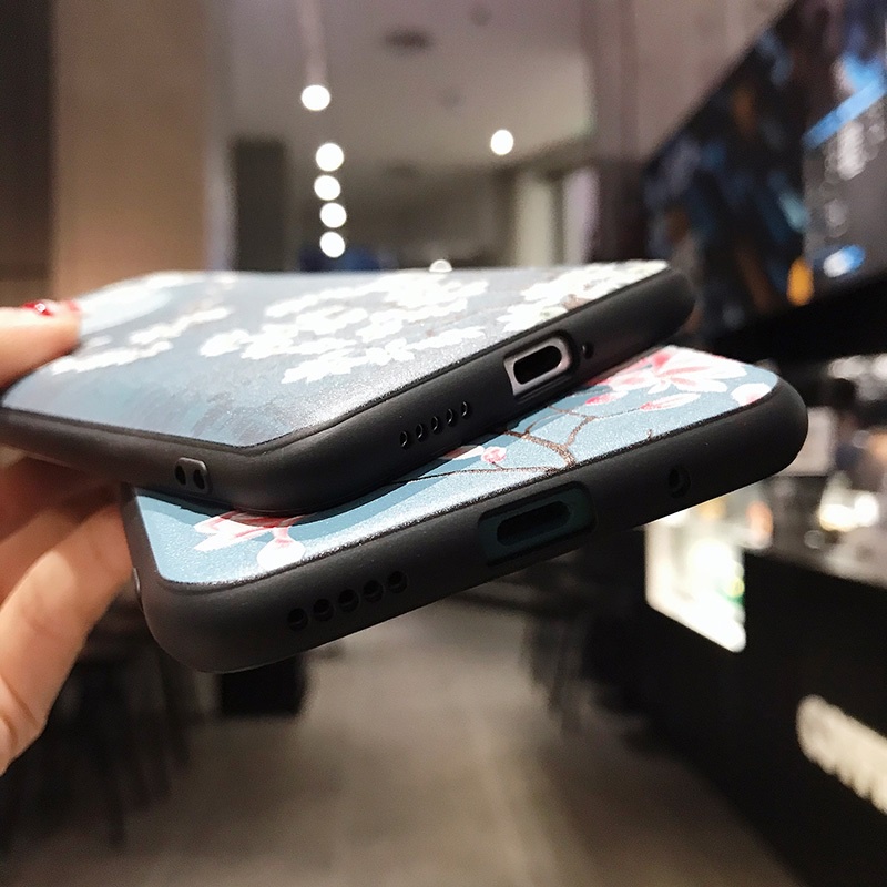 Ốp điện thoại Tpu mềm hình hoa mộc lan 3D cho Samsung Galaxy Note 20 10 9 8 S21 S20 S10 S9 S8 Plus Ultra Fe Lite