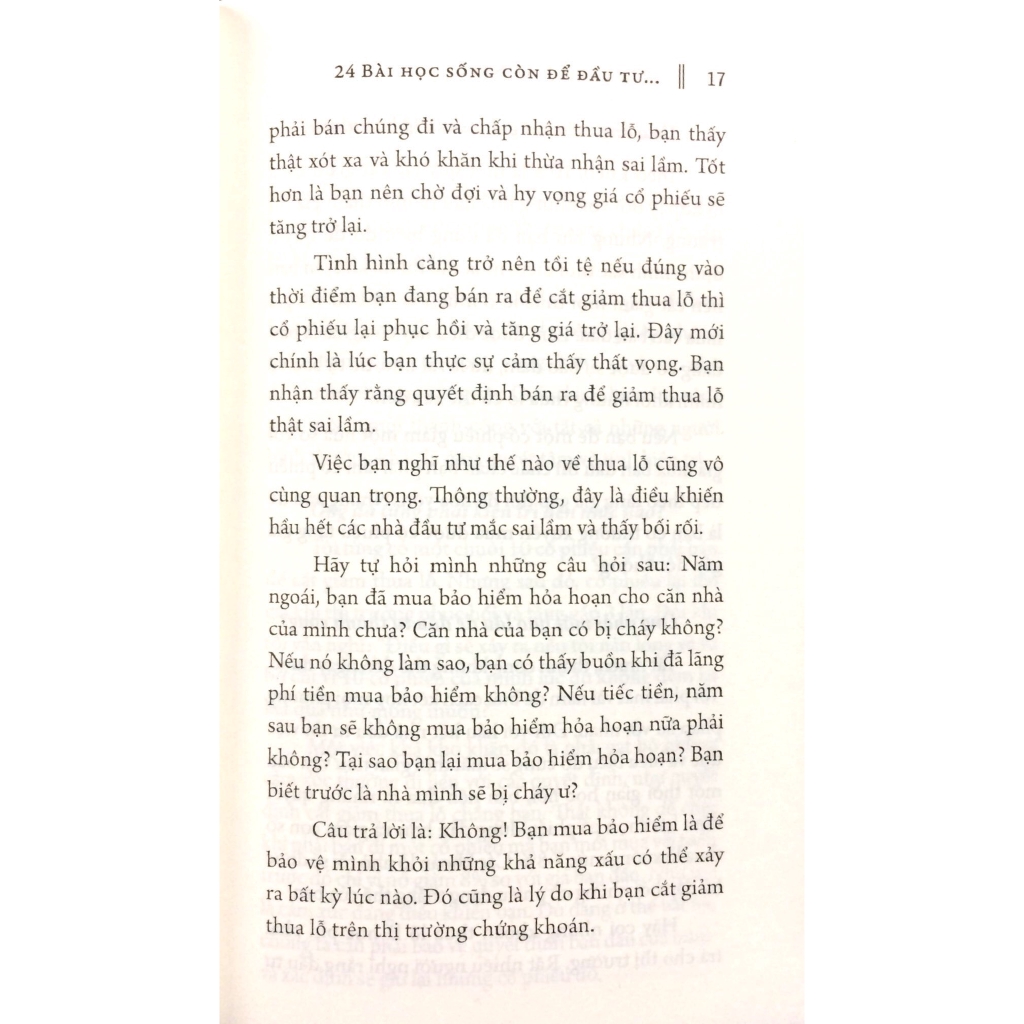 Sách - 24 Bài Học Sống Còn Để Đầu Tư Thành Công Trên Thị Trường Chứng Khoán (Tái Bản 2018) | BigBuy360 - bigbuy360.vn