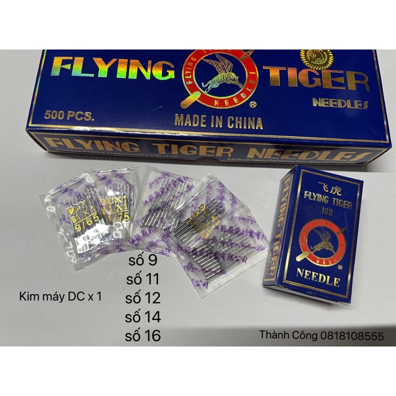 Kim Máy Vắt Sổ Công Nghiệp. DC x 1 . vỉ 10 kim