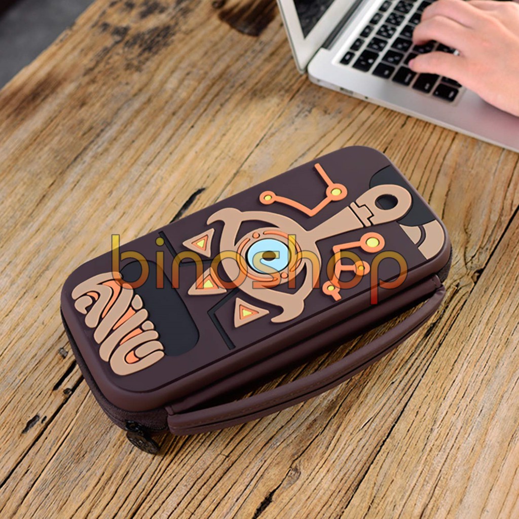Bao đựng Nintendo Switch họa tiết Zelda Sheikah Slate  - Bao chống sốc Nintendo Switch