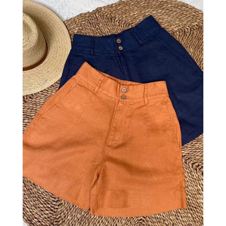 Quần short màu xanh lơ_Q710