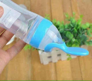 Bình thìa ăn dặm silicon siêu mềm