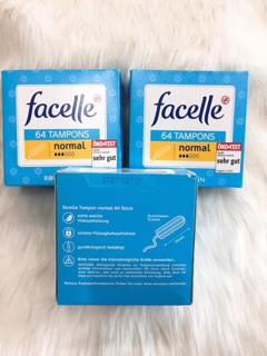 Băng vệ sinh dạng nút Tampon Facelle