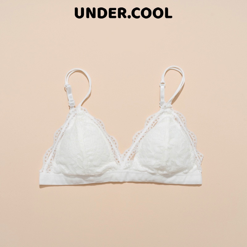 Áo Lót Ren UNDERCOOL 2 Dây Mỏng Nhẹ Thoải Mái Cực Mềm Mịn Cực Yêu