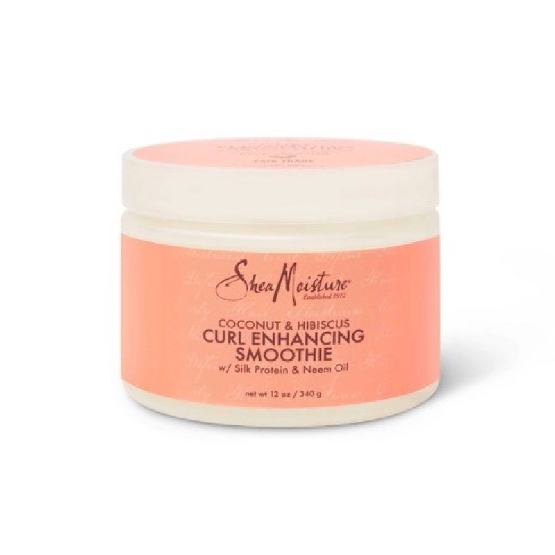 Shea Moisture Curl Smoothie kem tạo kiểu, giữ nếp tóc xoăn