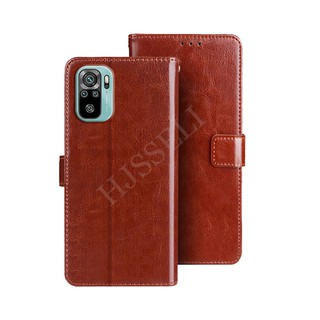 Bao da nắp gập có ví dành cho điện thoại Xiaomi Redmi Note 10 Pro note10 Redmi Note 10