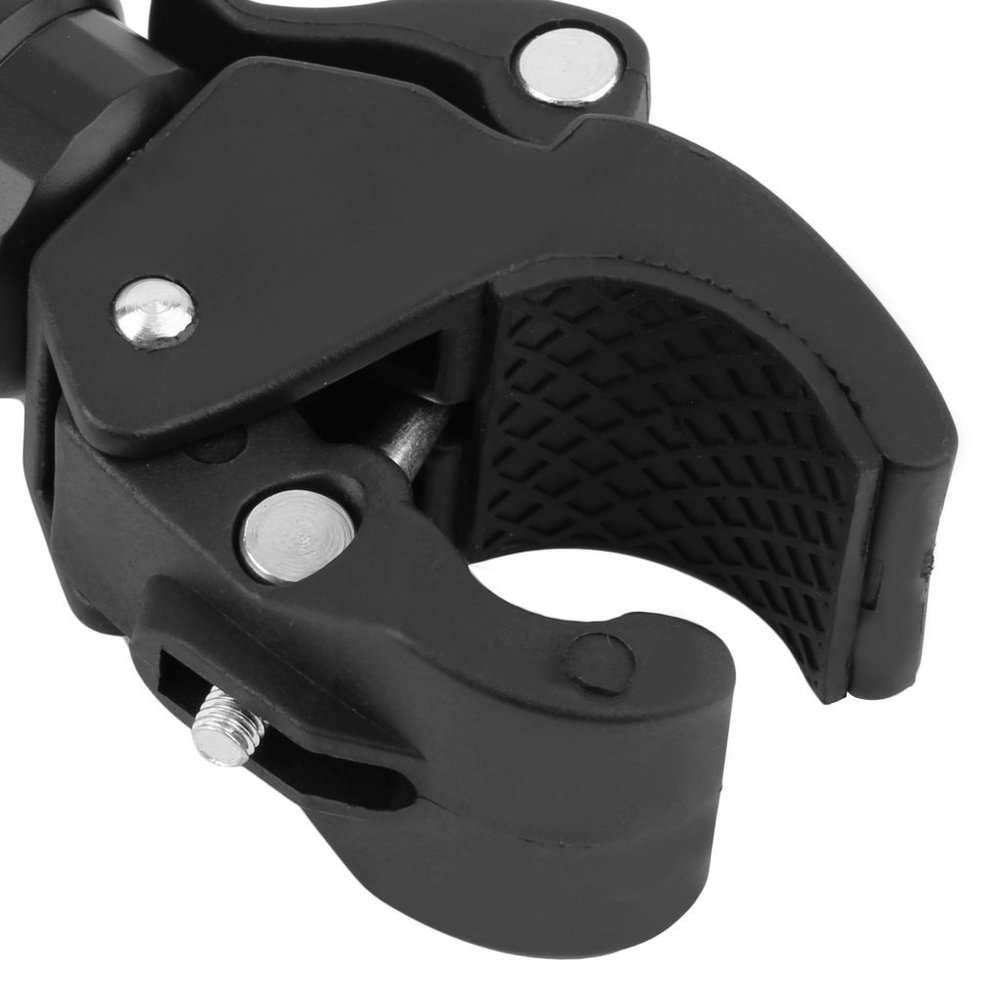 Kẹp đỡ đèn pin xe đạp xoay được 360 độ