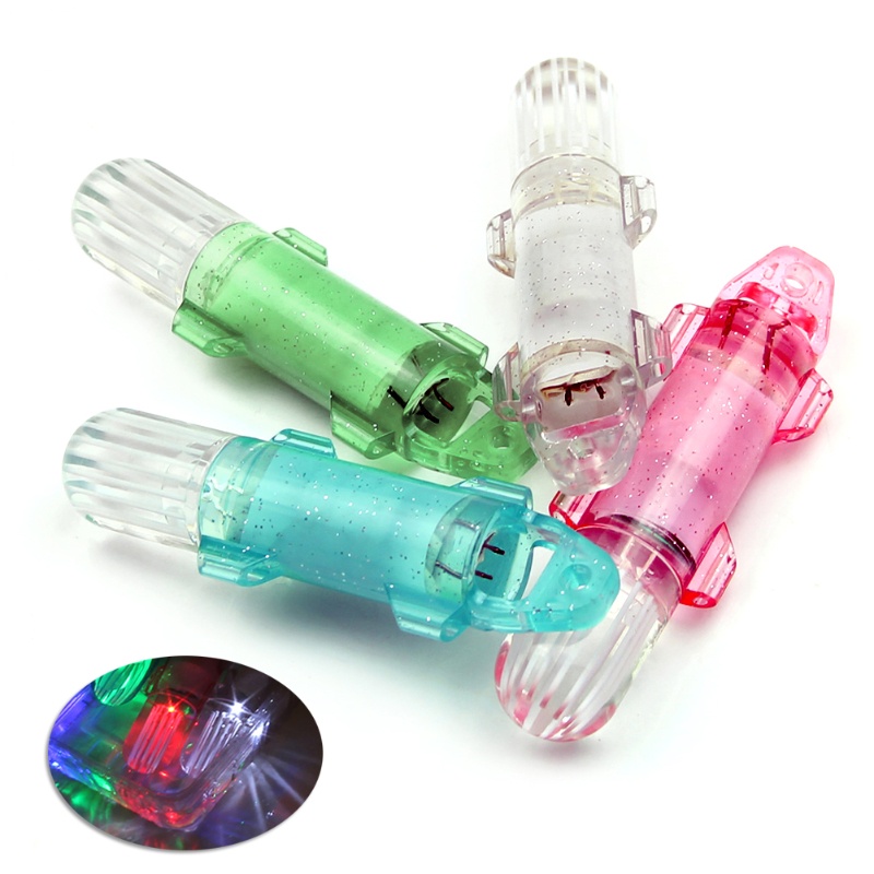 QQ Đèn LED Mồi Câu Cá Hình Giọt Nước Sâu