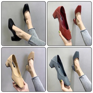 Giầy nữ công sở dẫm gót BASIC (mã 816)