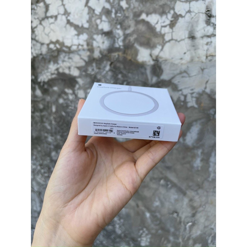 Đế sạc nhanh không dây 18W Magsafe Apple Full box siu xanh