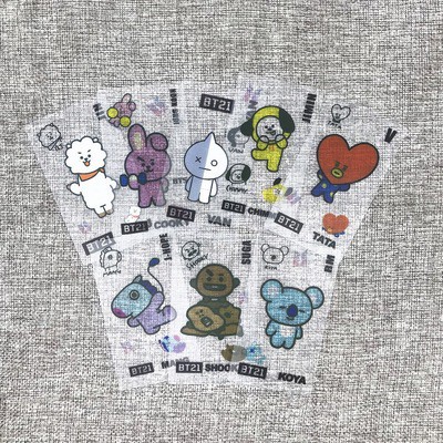 Set card trong BT21 BTS