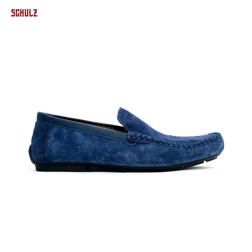 Giày Loafer Da Bò Lộn SCHULZ L4-IV18NAVY màu navy