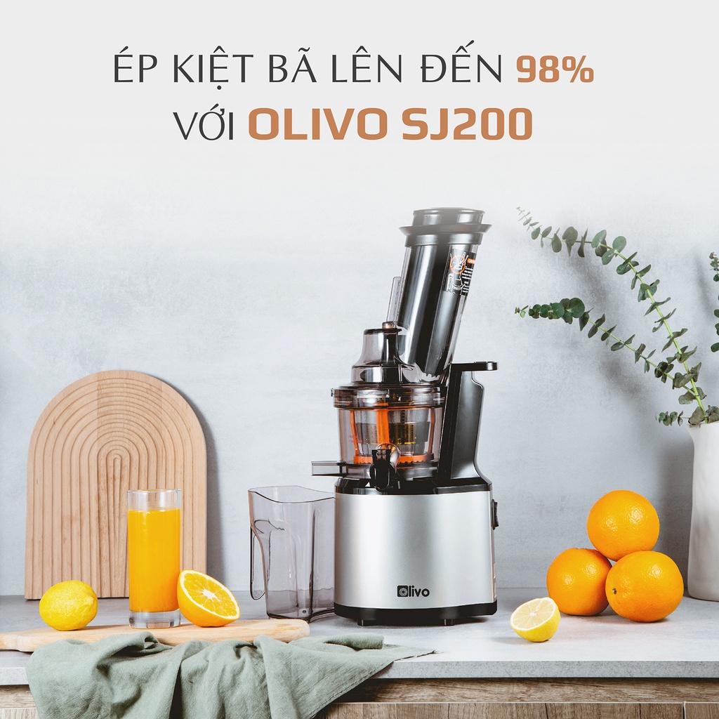 Máy Ép Chậm OLIVO SJ200 - Công Suất 260W