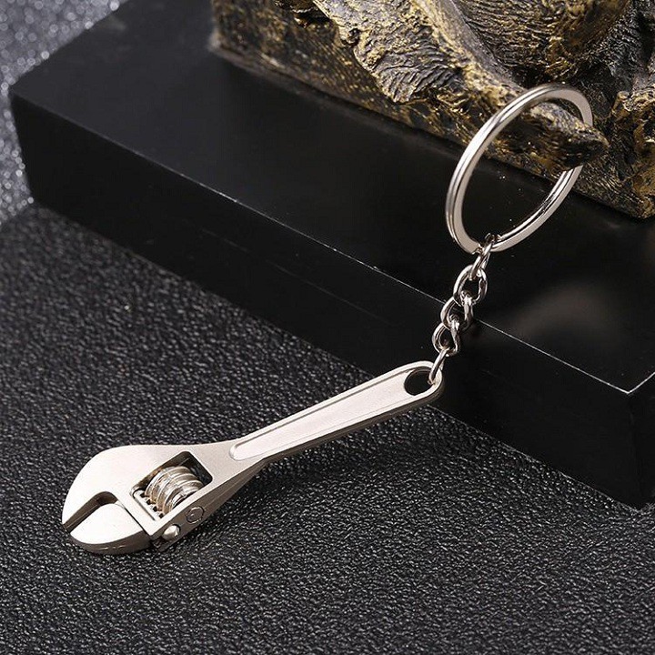 Móc khóa đa năng, móc treo chìa khóa cờ lê độc lạ thép không gỉ cao cấp
