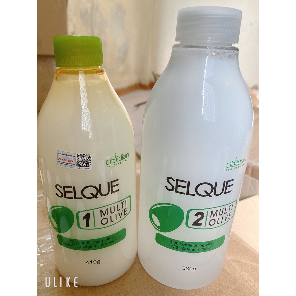 Thuốc uốn tóc OLIVE (UỐN LẠNH) SELQUE OBSIDIAN cao cấp