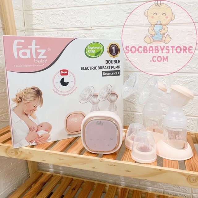 MÁY HÚT SỮA ĐIỆN ĐÔI FATZBABY RESONANCE 3