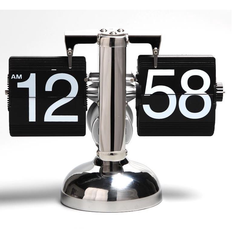 Đồng hồ lật số để bàn trang trí phong cách cổ điển Flip Clock