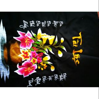 Mẫu tranh thêu sẵn tài lộc